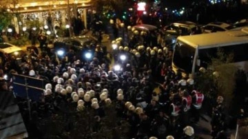 Beyoğlu'nda izinsiz gösteri düzenleyen gruptan bazı kişiler gözaltına alındı