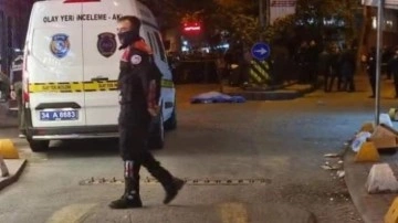 Beyoğlu'nda silahlı kavga: 1 ölü 1 yaralı