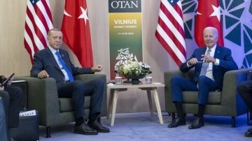 Biden: Cumhurbaşkanı Erdoğan'la tekrar bir araya gelmek harikaydı
