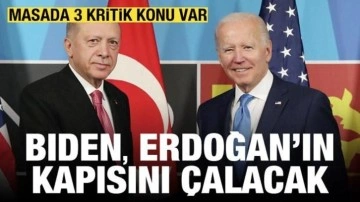 Biden, Erdoğan'ı arayacak: Masada Gazze, F-16 ve İsveç'in NATO üyeliği var