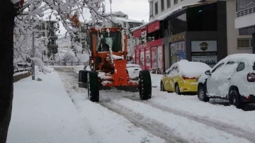 Bingöl’de kar kalınlığı yer yer 30 santimi aştı, 283 köy yolu ulaşıma kapandı
