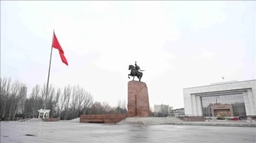 Bişkek'te Şiddetli Rüzgar Sonrası Oluşan Hasarlar