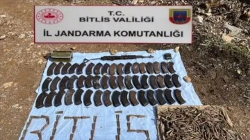 Bitlis'te PKK'ya Ait Silah ve Mühimmat Ele Geçirildi