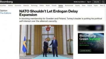 Bloomberg&rsquo;den skandal Türkiye çağrısı