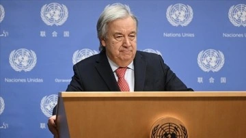 BM Genel Sekreteri Gazze İçin BMGK'den Tek Ses Olmasını İstiyor