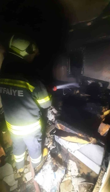 Bodrum’daki yangında 2 kişi yaralandı
