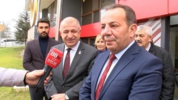 Bolu Belediye Başkanı Tanju Özcan'dan Ümit Özdağ'a ziyaret