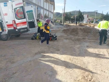 Burdur’da dere ıslah projesinde inşaat alanına düşen 2 işçi yaralandı
