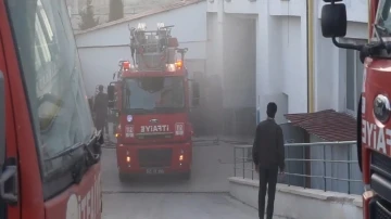Burdur’da öğrenci yurdunda yangın

