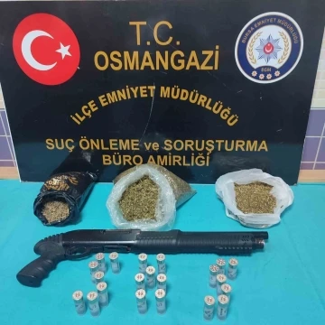 Bursa’da 1 kilo 437 gram bonzai yakalandı
