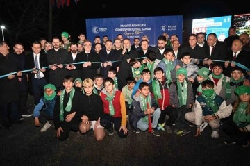 Bursa’da Gençlere Yeni Spor Tesisi Açıldı