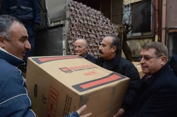 Bursa’dan depremzedelere 600 adet soba yardımı
