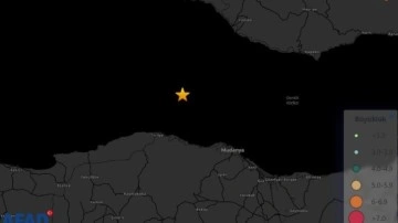 Bursa'da deprem meydana geldi