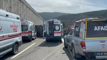 Çankırı İstanbul-Samsun Yolu'nda Trafik Kazası
