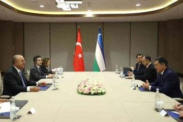 Çavuşoğlu, Özbekistanlı mevkidaşı Norov ile görüştü
