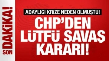CHP Hatay'da Lütfü Savaş'ın Adaylığını Onayladı