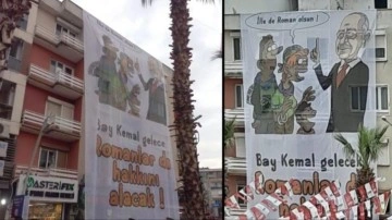 CHP'den Romanları aşağılayan ırkçı afiş! AK Parti'den sert tepki
