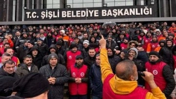 CHP'li Şişli Belediyesi'nde 'zam' eylemi: İşçiler isyan etti!