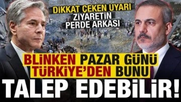Cihat Yaycı'dan dikkat çeken uyarı: Blinken, pazar günü Türkiye'den bunu talep edebilir!