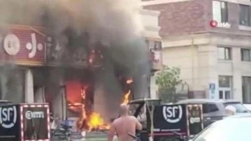 Çin'de restoranda yangın: 17 kişi öldü