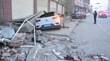 Çin'deki 6,2'lik depremde can kaybı artıyor
