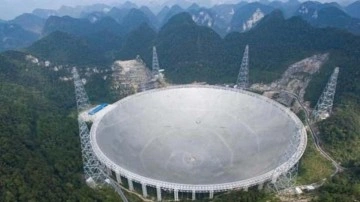 Çin&rsquo;in FAST teleskobu evrendeki en büyük atom bulutunu keşfetti