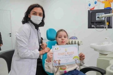 Çocuk Ağız Ve Diş Sağlığı Polikliniği yeni yerinde hizmete başladı

