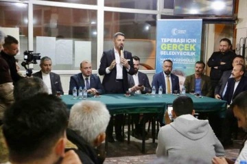 Cumhur İttifakı AK Parti Tepebaşı Belediye Başkan Adayı Mahalle Sakinleriyle Buluştu