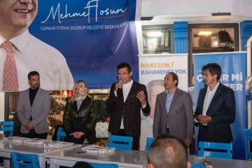 Cumhur İttifakı Bodrum Belediye Başkan Adayı Tosun’dan “hizmet seferberliği” sözü

