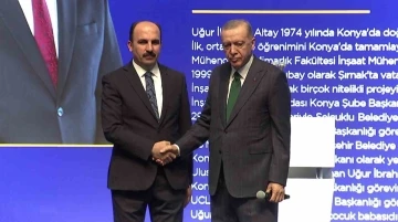 Cumhurbaşkanı Erdoğan Başkan Altay’la “yola devam” dedi
