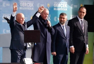 Cumhurbaşkanı Erdoğan Erzurum’da Cumhur İttifakı adaylarını tanıttı
