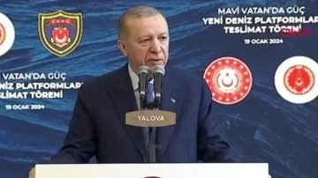 Cumhurbaşkanı Erdoğan: Gemilerimizle donanma gücümüz artıyor