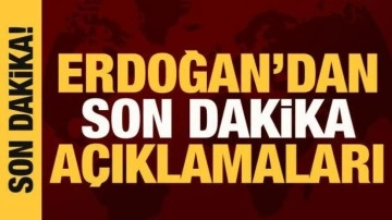 Cumhurbaşkanı Erdoğan, Hatay'da konuşuyor