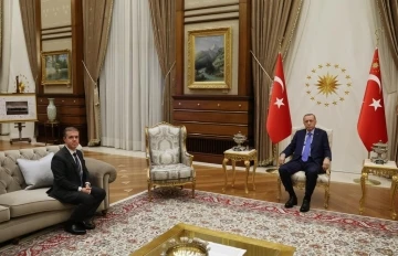 Cumhurbaşkanı Erdoğan, İhlas Holding Yönetim Kurulu Başkanı Ahmet Mücahid Ören’i kabul etti
