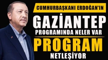 Cumhurbaşkanı Erdoğan'ın Gaziantep programında neler var? Program netleşiyor