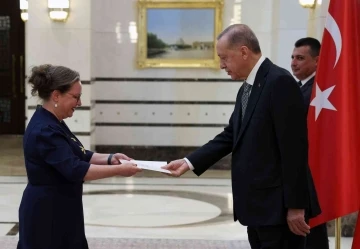 Cumhurbaşkanı Erdoğan, İsrail Büyükelçisi Irit Lillian’ı kabul etti
