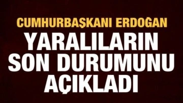 Cumhurbaşkanı Erdoğan, İstanbul'daki yaralı madencilerin sağlık durumunu açıkladı