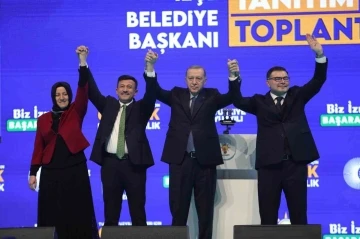 Cumhurbaşkanı Erdoğan İzmir ilçe belediye başkan adaylarını açıkladı
