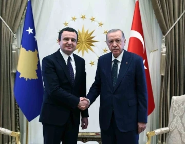 Cumhurbaşkanı Erdoğan, Kosova Başbakanı Kurti’yi kabul etti
