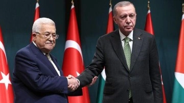 Cumhurbaşkanı Erdoğan ve Filistin Devlet Başkanı Abbas'tan Ortak Basın Toplantısı
