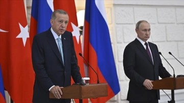 Cumhurbaşkanı Erdoğan ve Putin Arasındaki Görüşmede Terör Saldırısı Gündeme Geldi