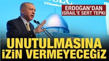 Cumhurbaşkanı Erdoğan'dan İsrail'e tepki: İzin vermeyeceğiz!