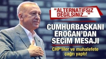 Cumhurbaşkanı Erdoğan'dan yerel seçim mesajı! CHP'lilere çağrı yaptı