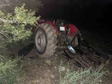 Datça’da traktör kazası: 1 ölü
