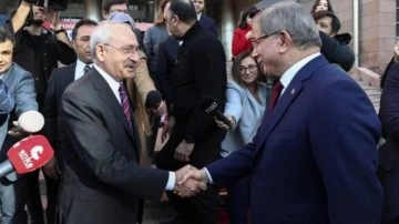 Davutoğlu'ndan Kılıçdaroğlu ve Akşener'e ziyaret