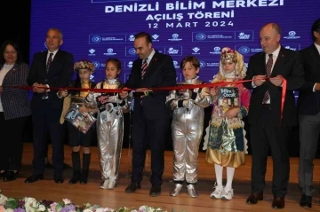 Denizli Bilim Merkezi, Türkiye’nin 11. merkezi olarak hizmete açıldı
