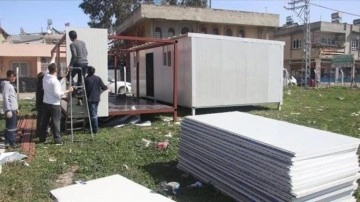 Depremler Adana'da konteyner evlere talebi artırdı