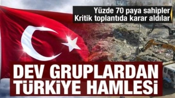 Dev gruplardan 'Türkiye' sözü: Satın almaya devam edeceğiz