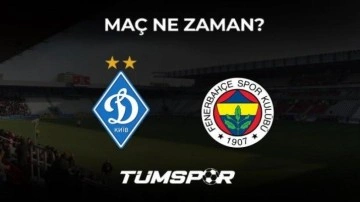 Dinamo Kiev Fenerbahçe maçı ne zaman, saat kaçta ve hangi kanalda? TV8,5 yayınlayacak mı?