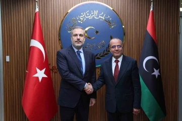 Dışişleri Bakanı Fidan, Libya Başkanlık Konseyi Başkan Yardımcısı El-Lafi ile görüştü

